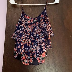 Never Worn crop top blouse